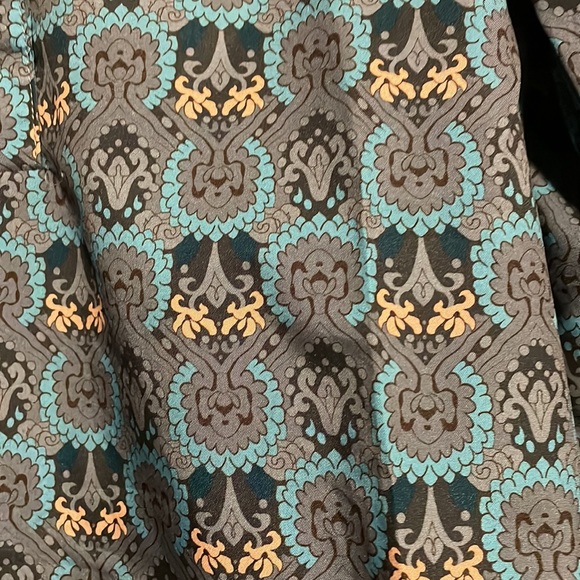 Women’s Blue Pattern Blouse - size S - Picture 2 of 4